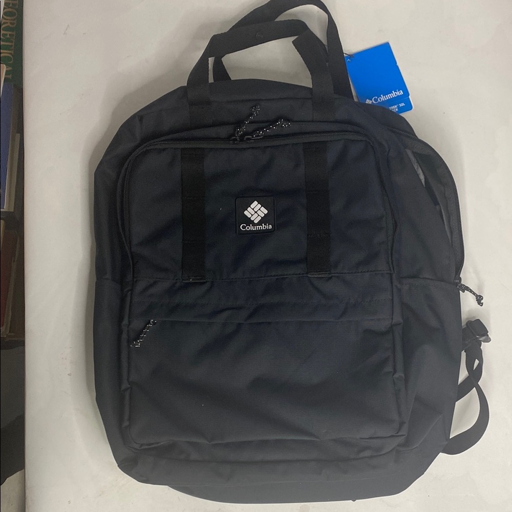 Columbia Black Backpack Durable and Utilitarian